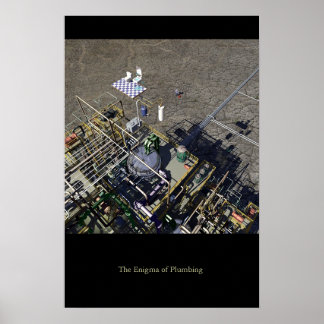 Het Enigma van het Loodgieterswerk Poster