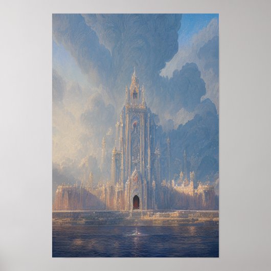 Het Enigmatische fort Poster (Voorkant)