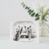 Het entertainment van de heer Guppy Briefkaart (Staand voorkant)