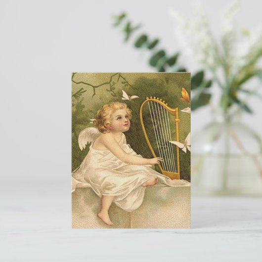 Het enthousiasme voor het leven briefkaart (Staand voorkant)