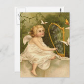 Het enthousiasme voor het leven briefkaart (Voorkant / Achterkant)