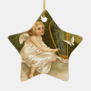 Het enthousiasme voor het leven keramisch ornament