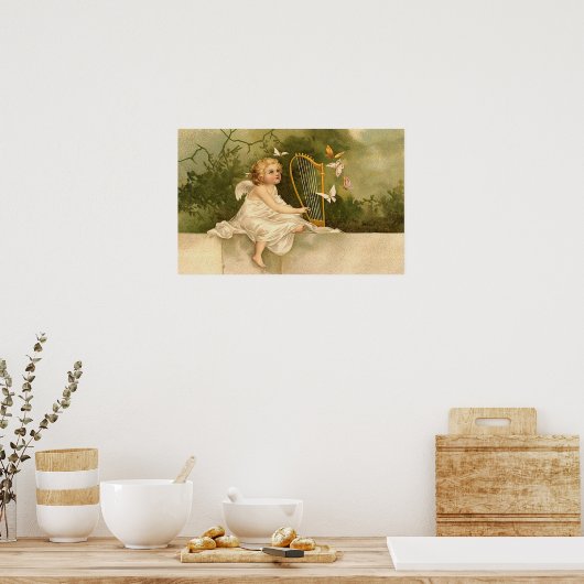 Het enthousiasme voor het leven poster (Keuken)