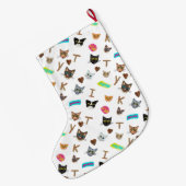 Het Epic Cat Heads Collectie Grote Kerstsok (Achterkant (Hangend))