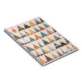 Het epiepatroon. Inheemse Amerikaanse zomertent Wi Notitieboek (Rechterzijde)