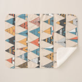 Het epiepatroon. Inheemse Amerikaanse zomertent Wi Sherpa Deken (Voorkant (horizontaal))