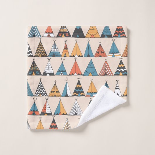 Het epiepatroon. Inheemse Amerikaanse zomertent Wi Washandje (Wasdoekje)