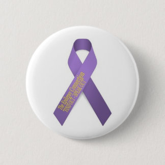 Het Epilepsy Connection Ribbon Ronde Button 5,7 Cm