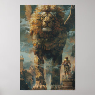 Het epos van Gilgamesh geïnspireerd Poster