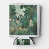 Het Equatoriaal Oerwoud (1909) van Henri Rousseau. Blikjeskoeler (Voorkant)