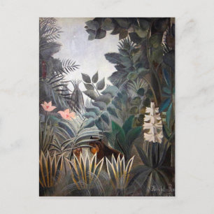 Het Equatoriaal Oerwoud Briefkaart