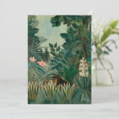 Het Equatoriaal Oerwoud | Henri Rousseau (Staand voorkant)