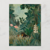 Het Equatoriaal Oerwoud | Henri Rousseau Briefkaart (Voorkant)