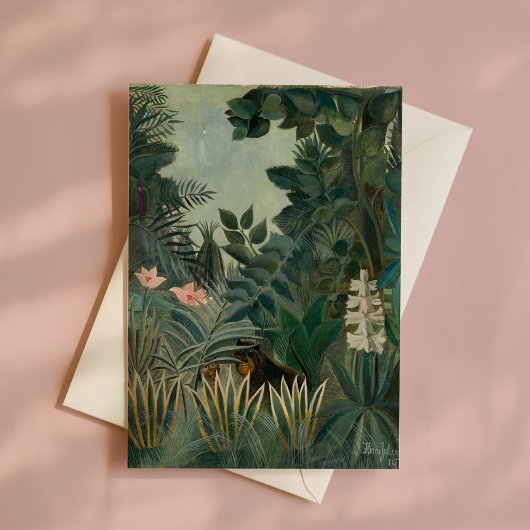 Het Equatoriaal Oerwoud | Henri Rousseau Kaart