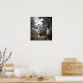 Het Equatoriaal Oerwoud Poster (Keuken)