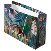 Het Equatoriaal Oerwoud, Rousseau Large Gift Bag Groot Cadeauzakje (Voorkant Gekanteld)
