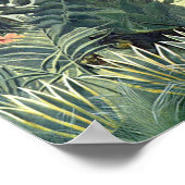 Het Equatoriaal Oerwoud van Henri Rousseau Poster (Hoek)