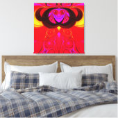 Het Eremite Variatie 1 Gewikkeld Canvas Afdruk (Insitu (Slaapkamer))