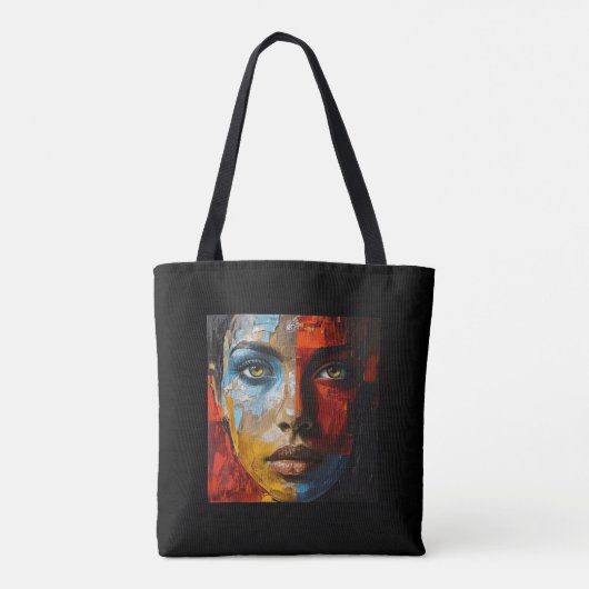 het eren van vrouwelijke schoonheid tote bag (Achterkant)
