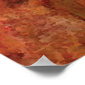 Het erfgoed Native American Painting Poster (Hoek)