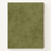 Het Erfgoed | Persoonlijke Auteur Groen Notitieboek (Achterkant)