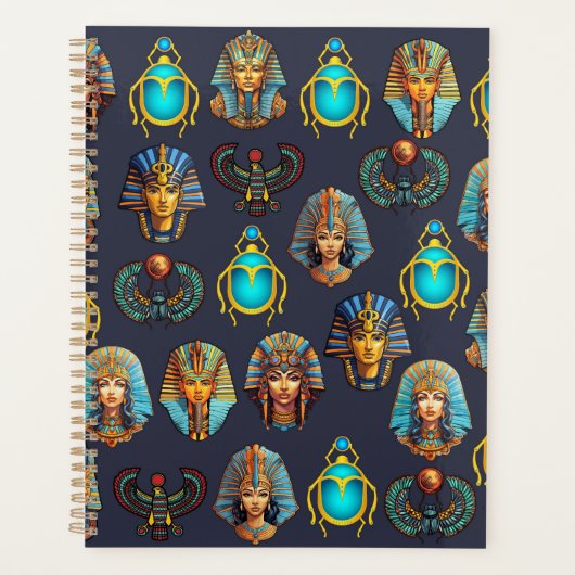 Het erfgoed van de farao: antieke Egyptische patro Planner (Voorkant)