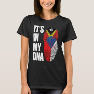 Het erfgoed van de Tsjechische en Timorese Mix DNA T-shirt