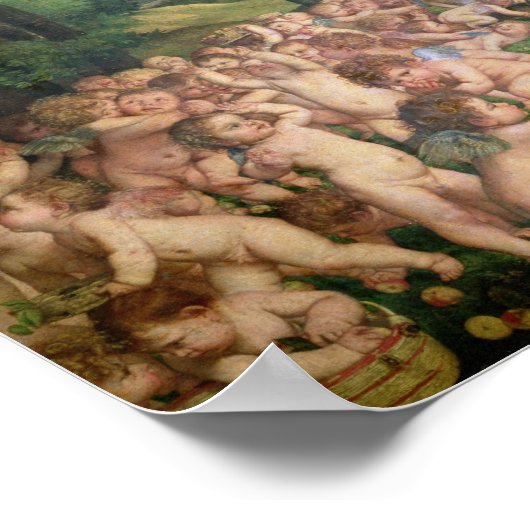 Het Ergerschap Venus, 1519 Poster (Hoek)