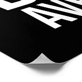 Het ergste wat je kunt zijn is gemiddelde, Gym, Hu Poster (Hoek)