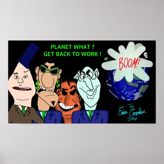 Het Erica Crooks Show: Evil Business poppenspel po Poster (Voorkant)