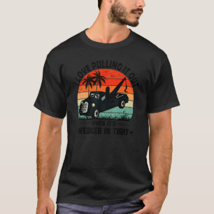 Het eruit halen van volwassen Humor Retro Style Ca T-shirt