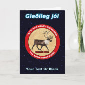 Het Eskader van het Rendier van de kerstman - Feestdagen Kaart (Voorkant)