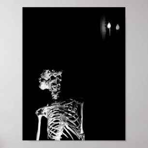 Het eskelet van het Man Poster
