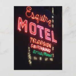 Het Esquire, Chicago Neon Sign Briefkaart