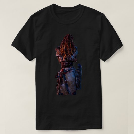 Het esthetisch afbeelding van Aloy, verboden weste T-shirt (Design voorkant)
