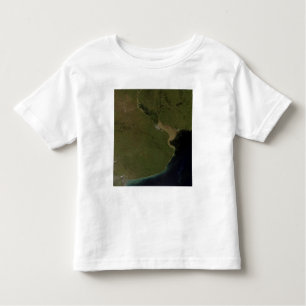 Het estuarium van de Rio de la Plata Kinder Shirts