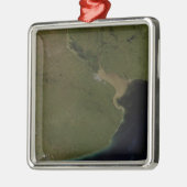 Het estuarium van de Rio de la Plata Metalen Ornament (Links)