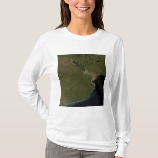 Het estuarium van de Rio de la Plata T-shirt (Voorkant)