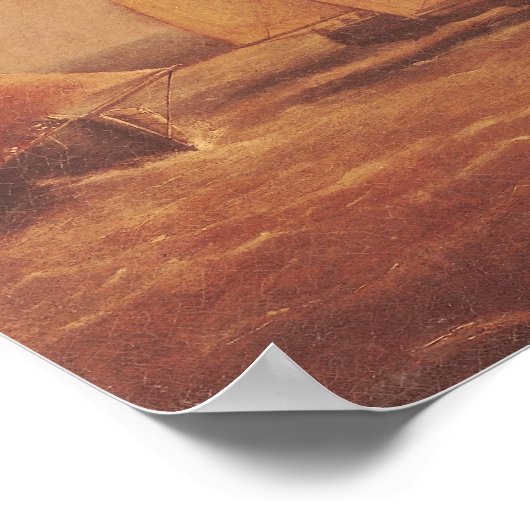 Het estuarium van de Theems en de Medway Poster (Hoek)