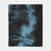 Het eten van Crow Fleece Deken (Voorkant)