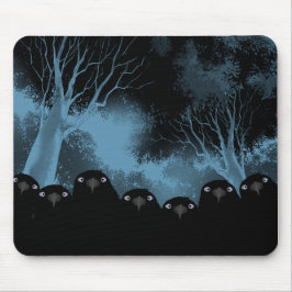 Het eten van Crow Mousepad Muismat