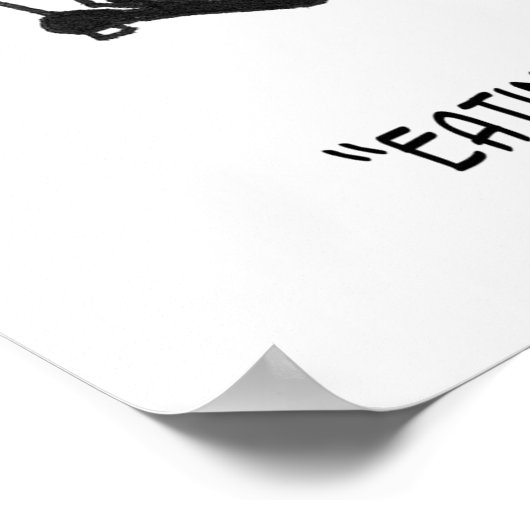 Het eten van de Mistakes Poster (Hoek)