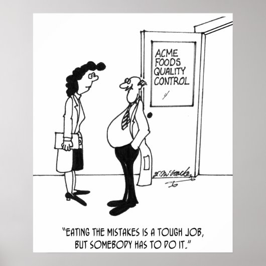 Het eten van de Mistakes Poster (Voorkant)