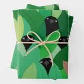 Het eten van Kraai Wrapping Paper Sheets (In situ)