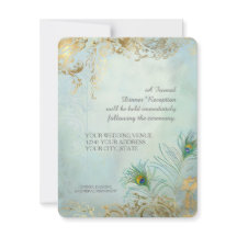 Het eten van peacock-feesten