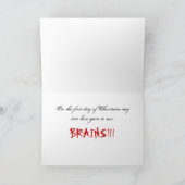 Het Eten van seizoenen Feestdagen Kaart (Binnen)