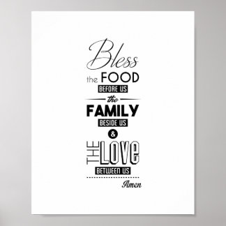 Het eten voor ons de familie naast ons... poster