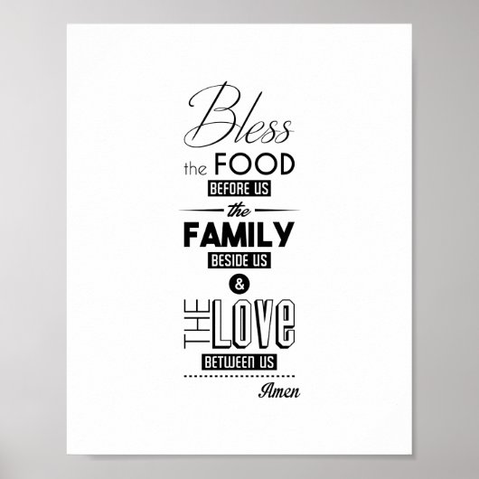 Het eten voor ons de familie naast ons... poster (Voorkant)
