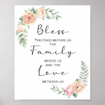 Het eten voor ons keuken Prayer