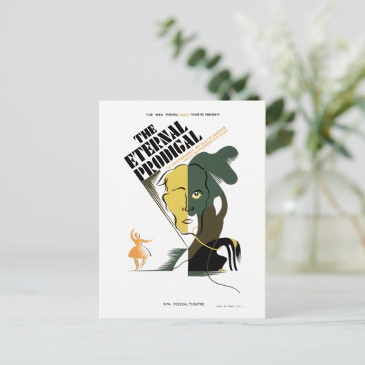 Het etherische prodigal briefkaart (Staand voorkant)